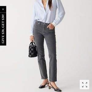 Lot of 2 J Crew “Vintage Straight Pant in Garment Dyed Corduroy”